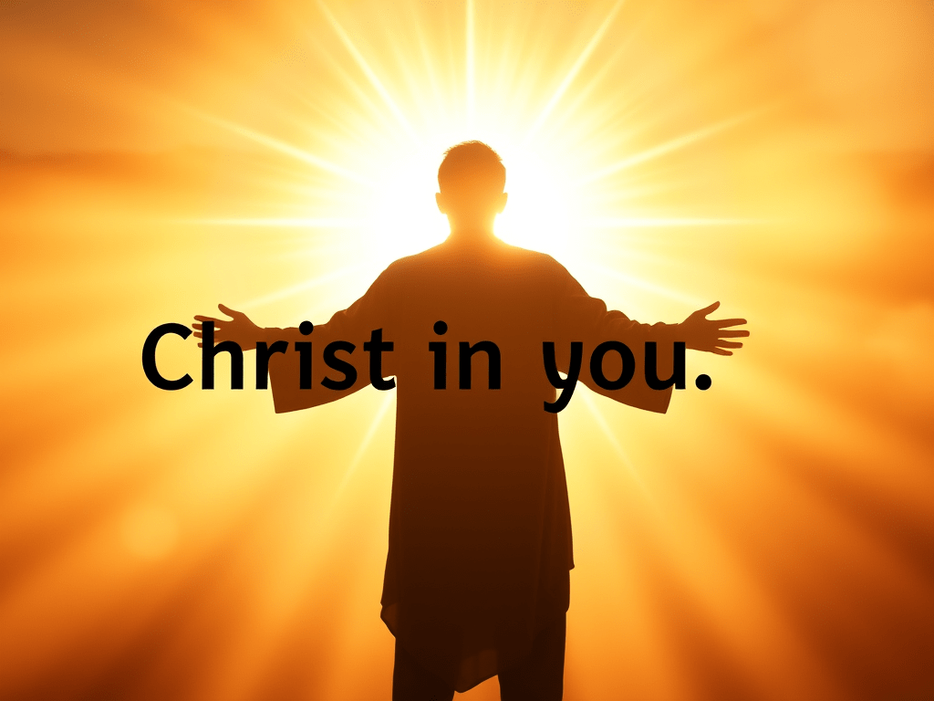 Christ in You, the Hope of Glory